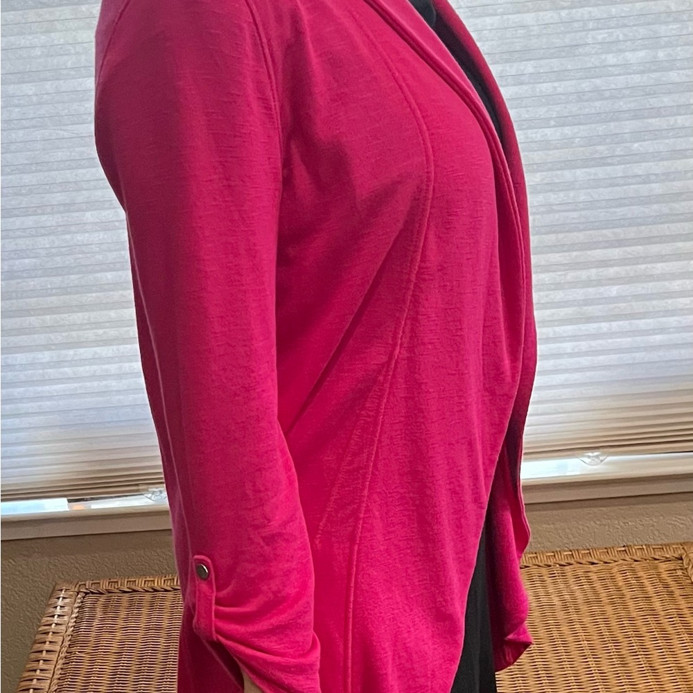 Chico's Vibrant Pink Women's Cardigan